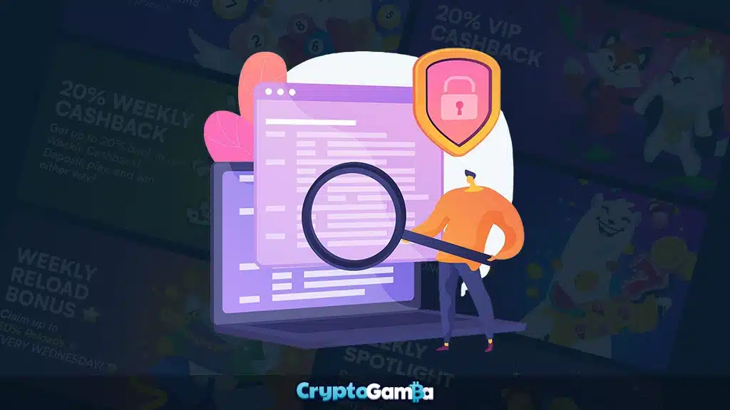 Selection of promotions at no kyc crypto casinos