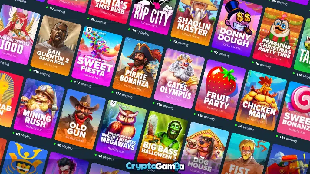 Stake.com casino video slots offer