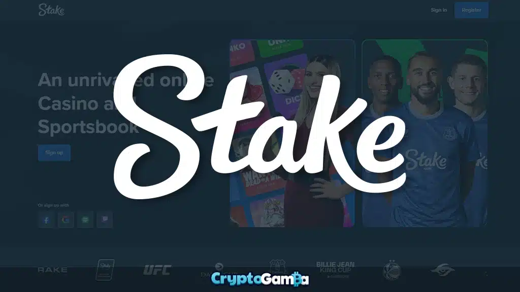 Stake crypto casino logo