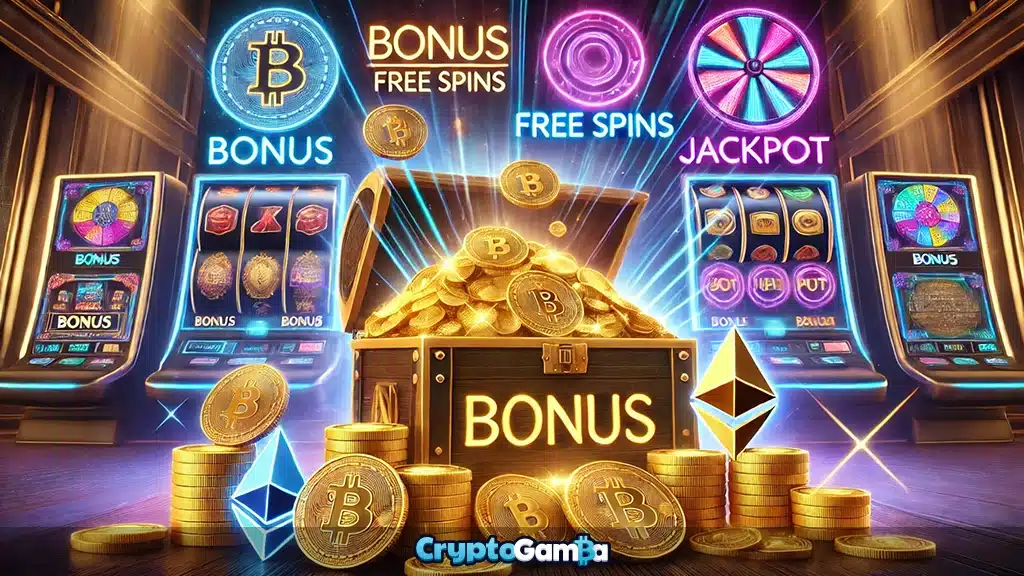 Available bonuses at online crypto casinos