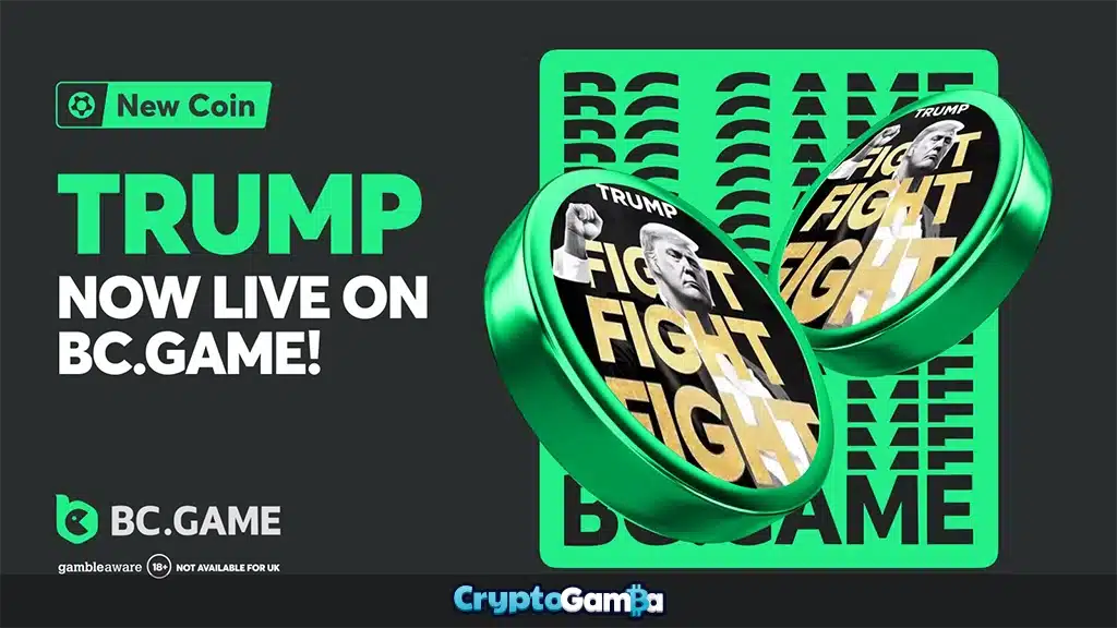 BC. Game crypto casino adds Trump Coin to its payments offer