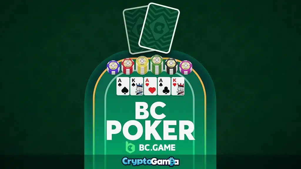 BC.Game crypto casino poker logo