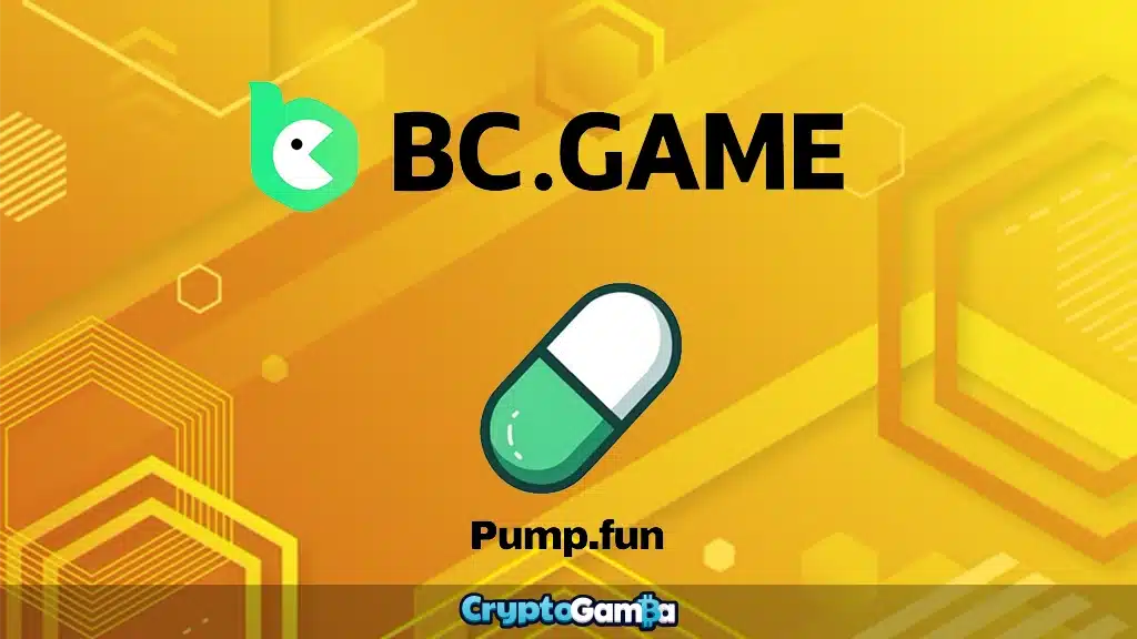 BC.Game and Pump.fun logos