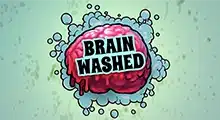 Brainwashed logo with brain