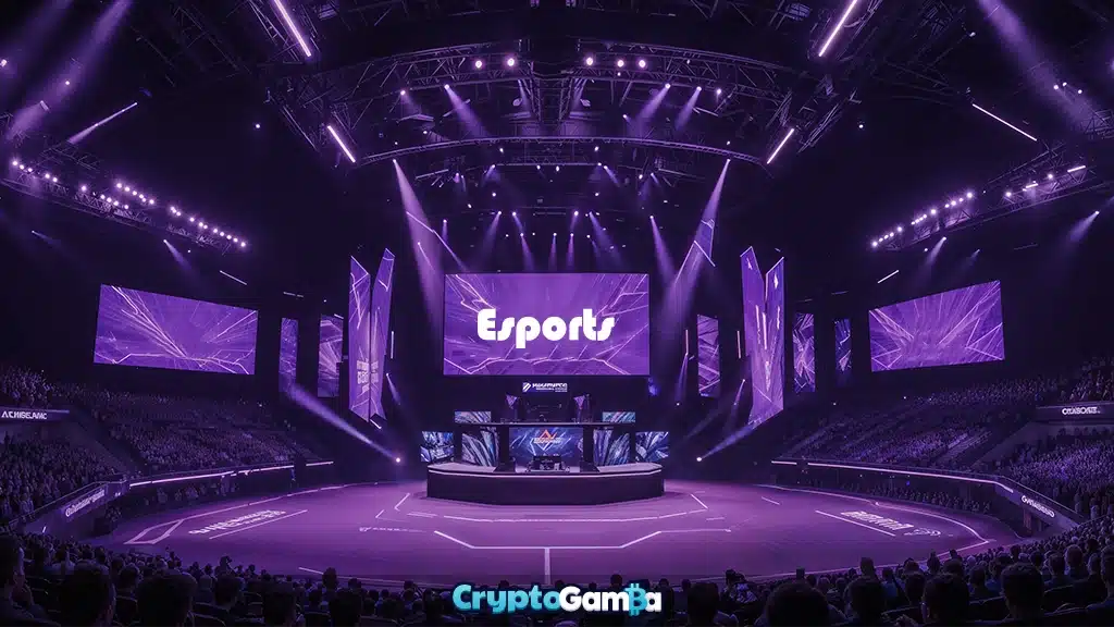 E Sports Tournaments crowd and arena