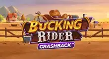 Bucking Rider Crashback instant win game logo