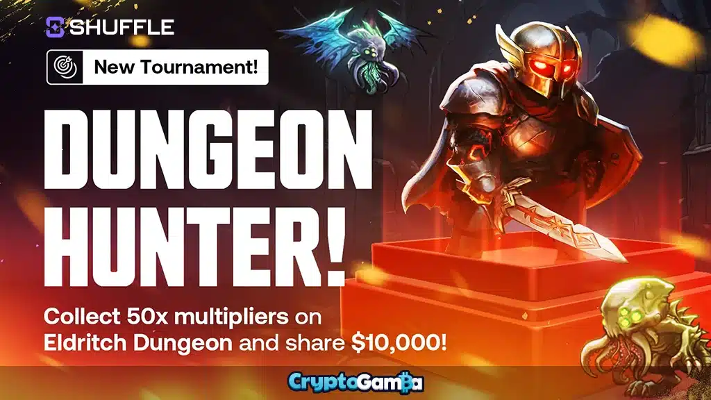 Shuffle Casino Dungeon Hunter Tournament illustration