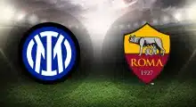 Inter and Roma club crests