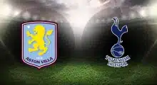 Aston Villa and Tottenham club crests