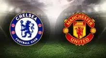Chelsea and Manchester United club crests