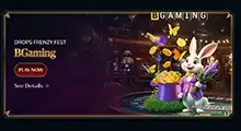BGaming Drops Frenzy Fest promotion banner