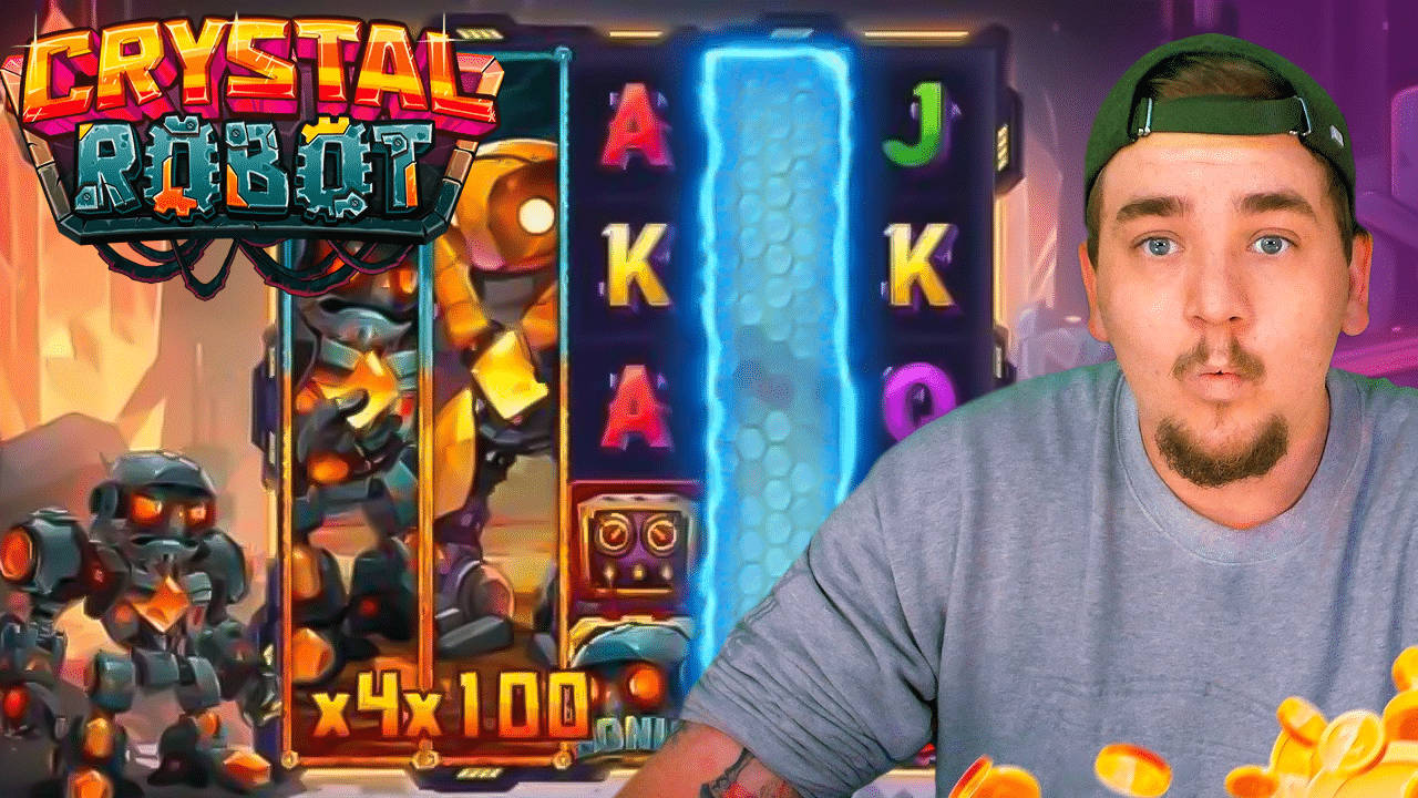Testing Crystal Robot video slot