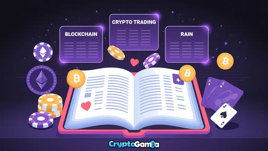 Crypto Casino Glossary Illustration