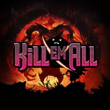Kill Em All video slot logo
