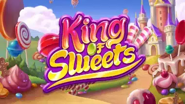 King of Sweets video slot logo