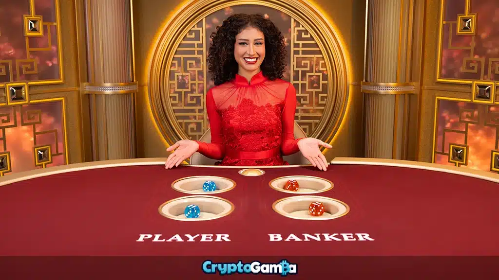 Lightning Bac Bo live dealer game presenter