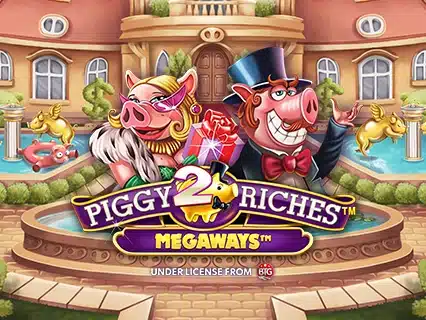 Piggy Riches 2 Megaways video slot logo