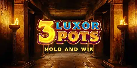 3 Luxor Pots Hold and Win video slot logo