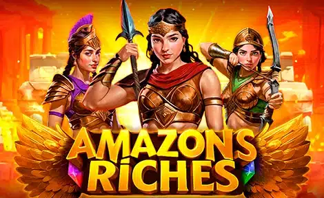 Amazons Riches video slot logo