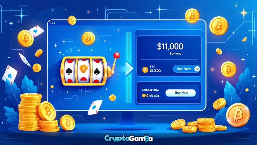 Buying crypto at online casinos