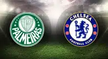 Palmeiras and Chelsea club crests