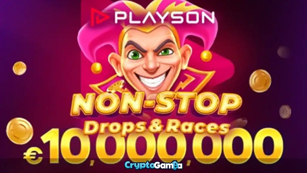 Playbet crypto casino non stop drops and races worth 10.000.000 euros