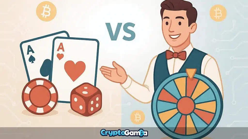 Random Number Generator vs Live Dealer games compared