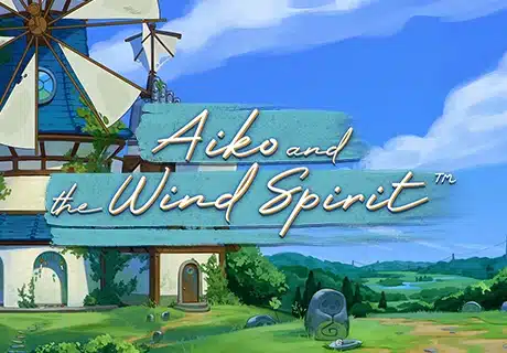 Aiko and the Wind Spirit video slot logo
