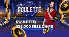 Roulette chips promotion at BC.Game casino