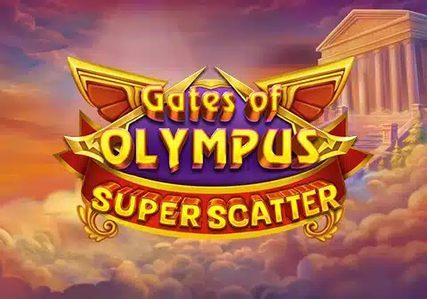Gates of Olympus Super Scatter video slot logo