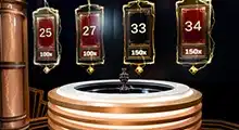 Lightning Roulette multiplier numbers and wheel