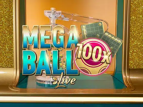 Mega Ball Live game logo