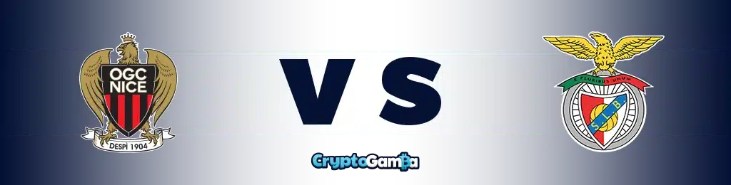 Nice vs Benfica champions league match preview banner