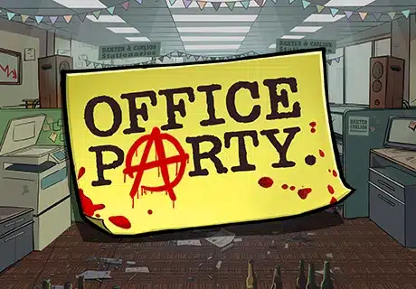 Office Party video slot logo