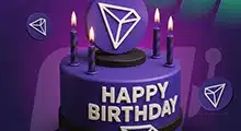 Tron birthday cake