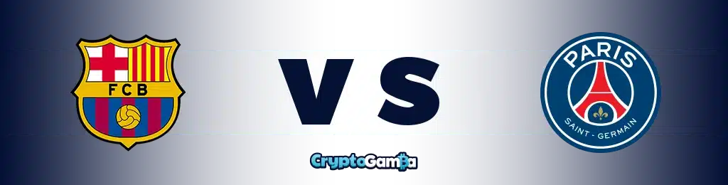 Barcelona vs PSG Champions League Match Preview Banner