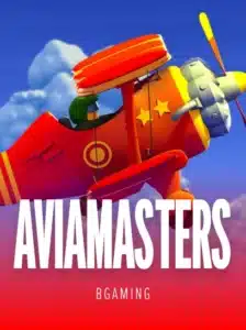 Aviamasters burst game logo