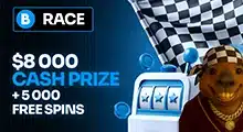 October monthly race at BetMode casino