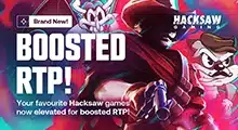 Slots with boosted rtp