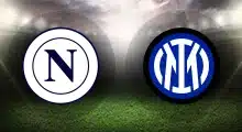 Napoli and Inter club crests