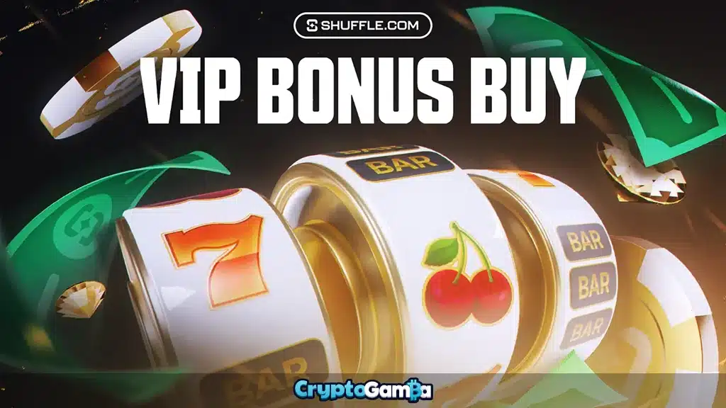 Shuffle casino VIP bonus buy option